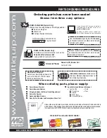 Preview for 5 page of MULTIQUIP Micasa MVC-70H Operation And Parts Manual