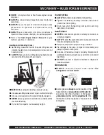 Preview for 11 page of MULTIQUIP Micasa MVC-70H Operation And Parts Manual