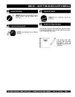 Preview for 7 page of MULTIQUIP Mikasa MDR-9D Operation And Parts Manual