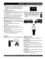 Preview for 9 page of MULTIQUIP Mikasa MDR-9DYE Operation And Parts Manual