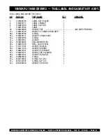 Preview for 87 page of MULTIQUIP Mikasa MDR-9DYE Operation And Parts Manual