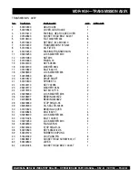 Preview for 49 page of MULTIQUIP Mikasa MDR-9GH Operation And Parts Manual