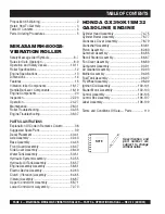 Preview for 4 page of MULTIQUIP Mikasa MRH800GS Operation And Parts Manual