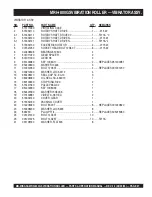 Preview for 67 page of MULTIQUIP Mikasa MRH800GS Operation And Parts Manual