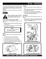 Preview for 12 page of MULTIQUIP Mikasa MT-70H Parts And Operation Manual