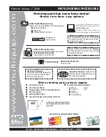 Preview for 5 page of MULTIQUIP Mikasa MT-75H Operation And Parts Manual