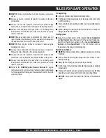 Preview for 7 page of MULTIQUIP Mikasa MT-75H Operation And Parts Manual