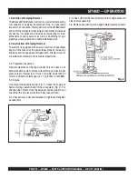 Предварительный просмотр 12 страницы MULTIQUIP Mikasa MT-86D Operation And Parts Manual