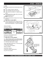 Предварительный просмотр 15 страницы MULTIQUIP Mikasa MT-86D Operation And Parts Manual