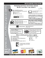 Preview for 5 page of MULTIQUIP Mikasa MTX-80 Operation And Parts Manual