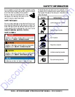 Preview for 5 page of MULTIQUIP Mikasa MTX70HDR Operation And Parts Manual