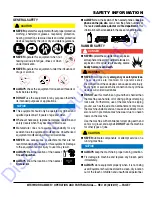 Preview for 6 page of MULTIQUIP Mikasa MTX70HDR Operation And Parts Manual