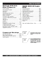 Preview for 4 page of MULTIQUIP Mikasa MVC-40G Operation And Parts Manual