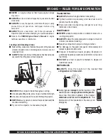 Preview for 11 page of MULTIQUIP Mikasa MVC-40G Operation And Parts Manual