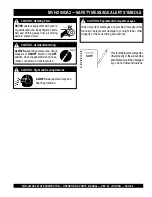 Preview for 9 page of MULTIQUIP Mikasa MVH-200DA2 Operations & Parts Manual