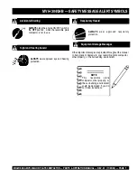 Preview for 7 page of MULTIQUIP Mikasa MVH-304GHB Parts And Operation Manual