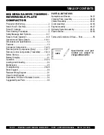 Preview for 4 page of MULTIQUIP Mikasa MVH-702DRSC Operation And Parts Manual