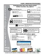 Preview for 5 page of MULTIQUIP Mikasa series MVH-306D Operation And Parts Manual