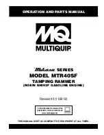 MULTIQUIP Mikasa Series Manual preview