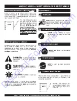 Preview for 4 page of MULTIQUIP MIX N' GO MC3P Operation And Parts Manual