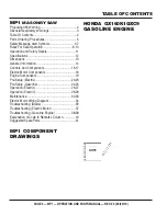 Preview for 4 page of MULTIQUIP MP1415E Operation And Parts Manual