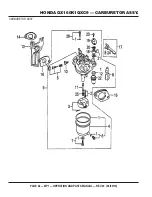 Preview for 62 page of MULTIQUIP MP1415E Operation And Parts Manual