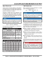 Preview for 28 page of MULTIQUIP MQ POWER SG1400C4F Operation Manual