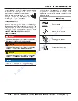 Preview for 5 page of MULTIQUIP MQ ST1 Operation And Parts Manual