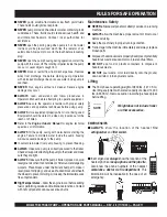 Preview for 11 page of MULTIQUIP MQ600TD80 Operation And Parts Manual