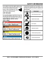 Preview for 2 page of MULTIQUIP MTX70HD Operation And Parts Manual