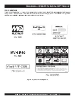 Preview for 12 page of MULTIQUIP MVH-R60H Operations & Parts Manual