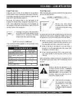 Preview for 27 page of MULTIQUIP Power Ultra-Silent DCA-45USI Operation And Parts Manual