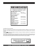 Preview for 3 page of MULTIQUIP Power Ultra-Silent DCA-70USJ Operation And Parts Manual