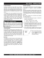 Preview for 17 page of MULTIQUIP Power Ultra-Silent DCA-70USJ Operation And Parts Manual