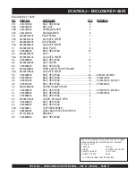 Preview for 77 page of MULTIQUIP Power Ultra-Silent DCA-70USJ Operation And Parts Manual