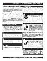 Preview for 8 page of MULTIQUIP Power WHISPERWATT DCA-100SSVU Operation And Parts Manual