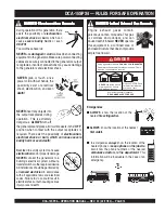 Preview for 13 page of MULTIQUIP Power WHISPERWATT DCA-15SPX4 Operation And Parts Manual