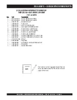 Preview for 55 page of MULTIQUIP Power WHISPERWATT DCA-20SPX Operation And Parts Manual