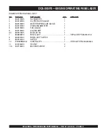 Preview for 59 page of MULTIQUIP Power WHISPERWATT DCA-20SPX Operation And Parts Manual