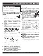 Preview for 10 page of MULTIQUIP Power WHISPERWATT DCA-220SSJ Operation And Parts Manual