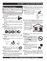 Preview for 10 page of MULTIQUIP Power WHISPERWATT DCA-36SPX Operation And Parts Manual