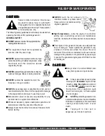 Preview for 6 page of MULTIQUIP Power WHISPERWATT DCA-40SSI Parts And Operation Manual