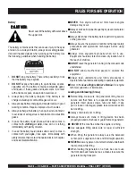 Preview for 8 page of MULTIQUIP Power WHISPERWATT DCA-40SSI Parts And Operation Manual