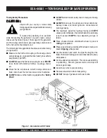 Preview for 10 page of MULTIQUIP Power WHISPERWATT DCA-40SSI Parts And Operation Manual