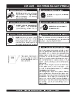 Preview for 9 page of MULTIQUIP Power WHISPERWATT DCA-56SPX Operation And Parts Manual