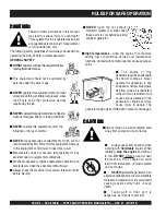 Preview for 6 page of MULTIQUIP Power WHISPERWATT DCA25SSIU Operation And Parts Manual