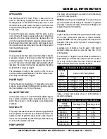 Preview for 13 page of MULTIQUIP QP-2TH Operation And Parts Manual