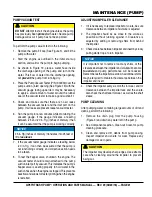 Preview for 21 page of MULTIQUIP QP-2TH Operation And Parts Manual