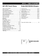 Preview for 4 page of MULTIQUIP QP-3TE Operation And Parts Manual