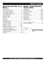 Preview for 4 page of MULTIQUIP QP-40TE Operations & Parts Manual